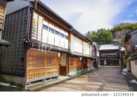金澤三大茶屋街之一的東茶屋街 金澤三大茶屋街之一的東茶屋街 123149314