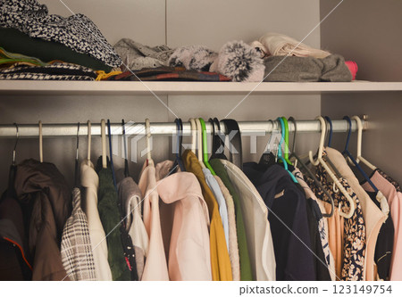 Wardrobe. Closet Organization for Women,Wardrobe 123149754