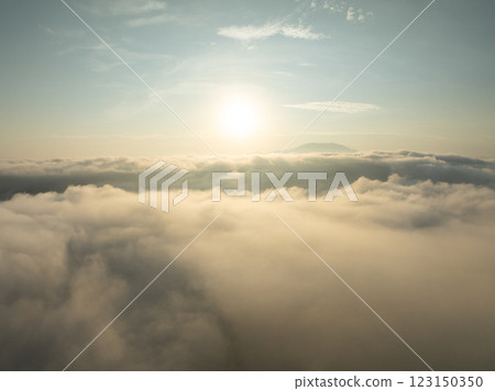 Drone aerial view of landscape mountains view in summer season,High angle view over countryside at northern Vietnam Drone aerial view of landscape mountains view in summer season,High angle view over countryside at northern Vietnam 123150350