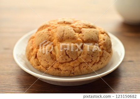 Whipped Melon Bread Italian Chestnut 123150682