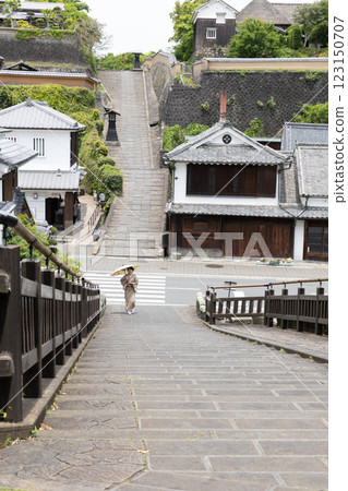 Castle town of Kitsuki, Oita Prefecture, Shioya Hill and Suya Hill Castle town of Kitsuki, Oita Prefecture, Shioya Hill and Suya Hill 123150707