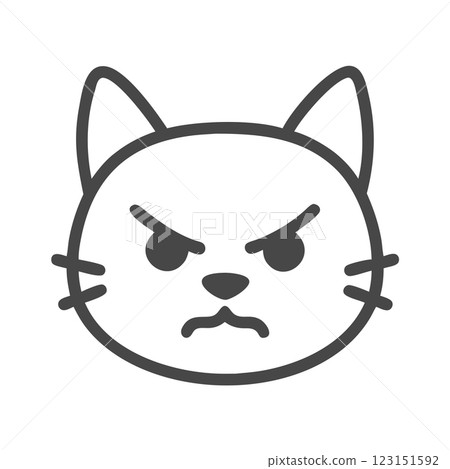 Angry Cat Silhouette Vector Icon Bold Mascot Logo for Sports Teams, Branding, and T-Shirt Design Graphics Angry Cat Silhouette Vector Icon Bold Mascot Logo for Sports Teams, Branding, and T-Shirt Design Graphics 123151592