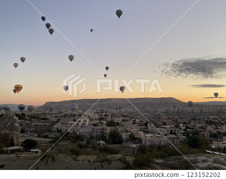 Travel in Türkiye. Shots taken in Cappadocia. 123152202