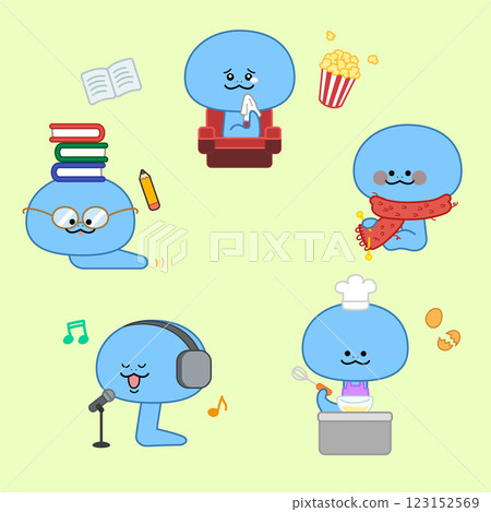 Year of the Snake Snake Character Hobby Theme Sticker Year of the Snake Snake Character Hobby Theme Sticker 123152569