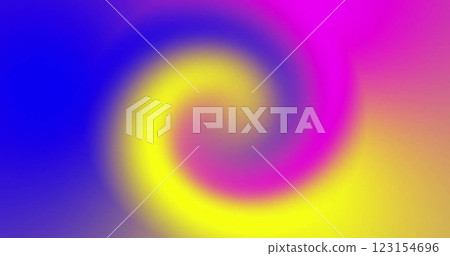 Image of colourful circles moving on black background 123154696