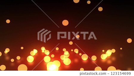Image of light spots on black background 123154699