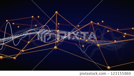 Image of dna strand, data processing over black background Image of dna strand, data processing over black background 123155860