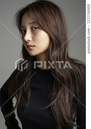 A woman in her 20s exhausted from depression 123156000