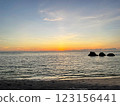 Quiet evening in Okinawa 123156441