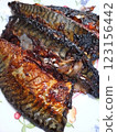 Grilled mackerel 123156442