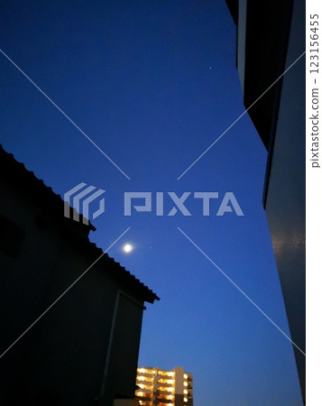 Moon, Spica, Arcturus 2025/2/18 (Tue) 5:49 Toride City, Ibaraki Prefecture 123156455