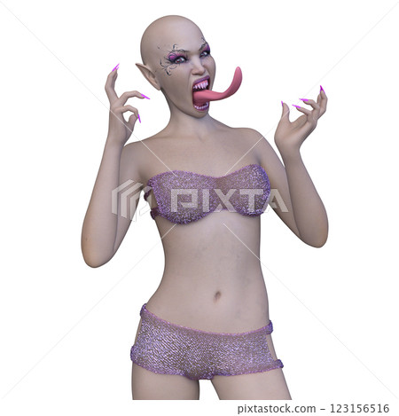 Female alien 123156516