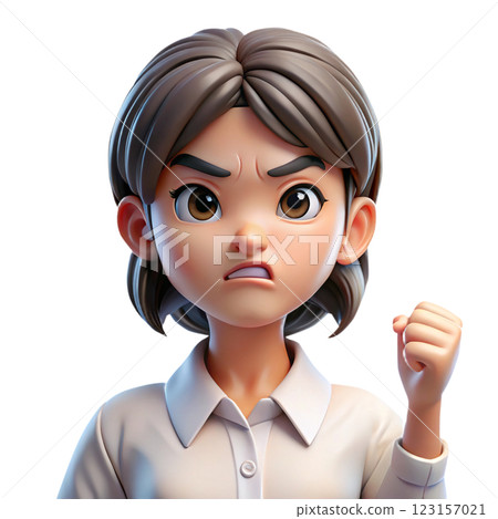 Angry woman 02 123157021