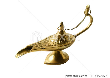 PNG, Ramadan.Beautiful golden lamp, isolated on white background. PNG, Ramadan.Beautiful golden lamp, isolated on white background. 123157073
