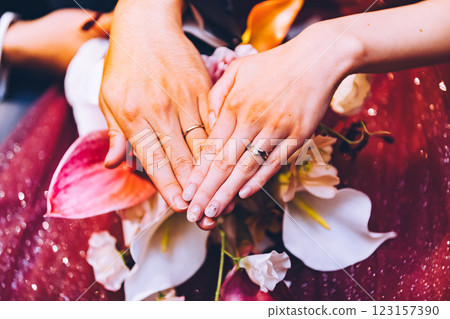 <Wedding image> Wedding ring 123157390