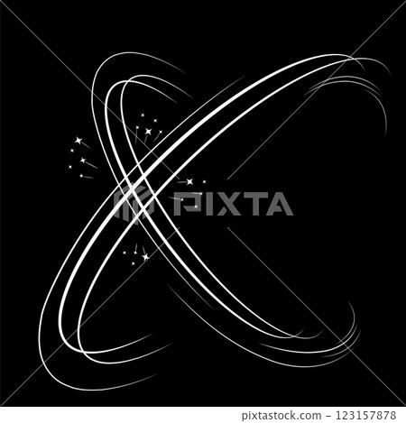 Vector sword of ninja clash anime comic cartoon effect 123157878