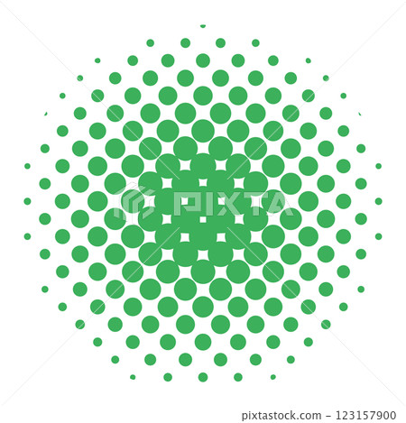 Simple and easy to use circular halftone material Simple and easy to use circular halftone material 123157900