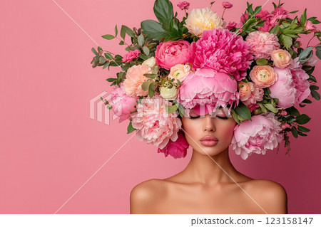 Floral Crown Beauty Floral Crown Beauty 123158147