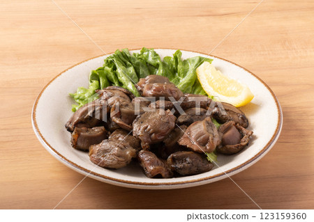 [Kagoshima Prefecture] Char-grilled gizzard 123159360