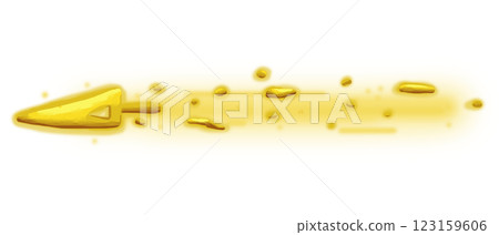 Neon Yellow Magic Rock Strike Effect Hand Drawn Glowing Texture Illustration Neon Yellow Magic Rock Strike Effect Hand Drawn Glowing Texture Illustration 123159606