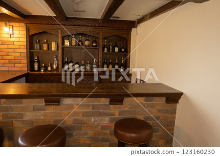 The bar counter inside the James House in Tarumi Ward, Kobe City 123160230
