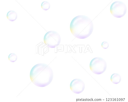 肥皂泡棉無縫圖案 A-1 肥皂泡棉無縫圖案 A-1 123161097