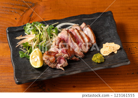 Duck sashimi Duck sashimi 123161555