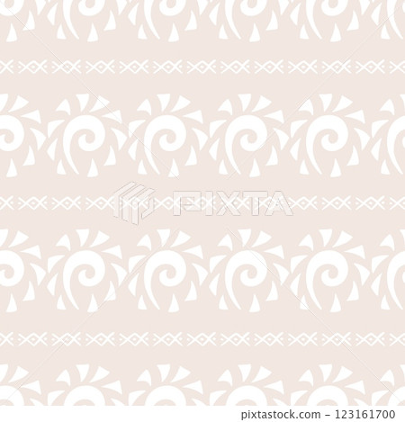 Simple ethnic style seamless pattern. Decorative tribal print for fabric, webpage backdrop, wrapping, wallpaper. Abstract doodle template, vector background Simple ethnic style seamless pattern. Decorative tribal print for fabric, webpage backdrop, wrapping, wallpaper. Abstract doodle template, vector background 123161700