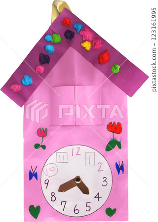 Cuckoo clock made by a child Cuckoo clock made by a child 123161995