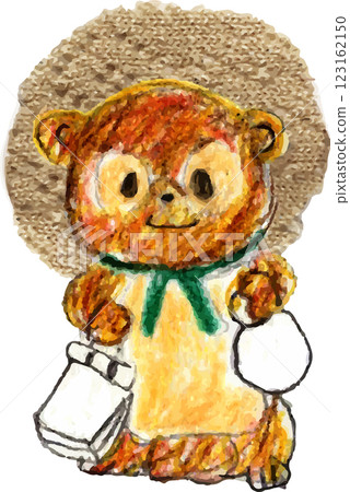 Tanuki Shigaraki ware 123162150