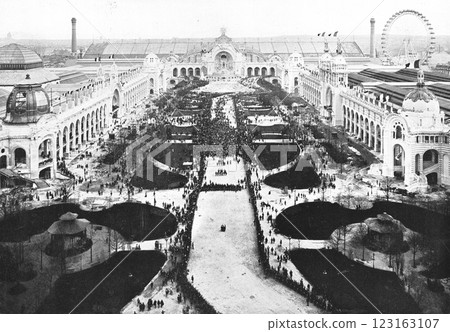 1900 Paris World's Fair Venue Champ de Mars 123163107