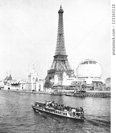1900 Paris World's Fair Eiffel Tower 123163118