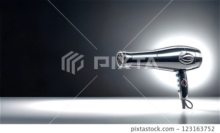 帶有複製空間的虛構豪華吹風機 123163752