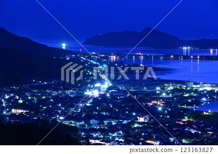 從大內嶺看到的夜景 123163827