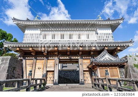 Kagoshima City, Kagoshima Prefecture Japan's Top 100 Castle Tsurumaru Castle (Kagoshima Castle) Goromon 123163984