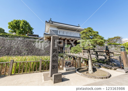 Kagoshima City, Kagoshima Prefecture Japan's Top 100 Castle Tsurumaru Castle (Kagoshima Castle) Goromon Kagoshima City, Kagoshima Prefecture Japan's Top 100 Castle Tsurumaru Castle (Kagoshima Castle) Goromon 123163986