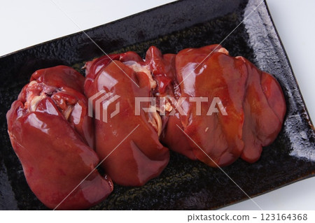 生雞肝 生雞肝 123164368