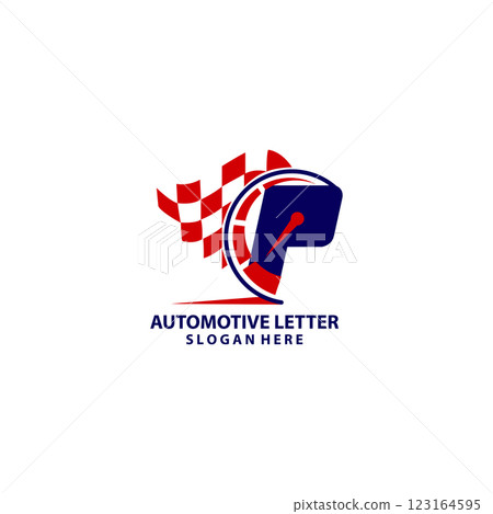 speedometer p logo and icons unique and modern speedometer p logo and icons unique and modern 123164595