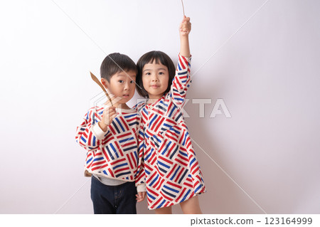 Twins Portrait 123164999