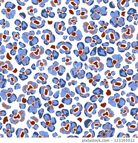 Bright Leopard Skin Texture Pattern Vector. Naive Abstract Flowers, Seamless Animal Skin Pattern. purple Leopard Camouflage animal. Leopard pattern textile design watercolor animal safari design art. Bright Leopard Skin Texture Pattern Vector. Naive Abstract Flowers, Seamless Animal Skin Pattern. purple Leopard Camouflage animal. Leopard pattern textile design watercolor animal safari design art. 123165012