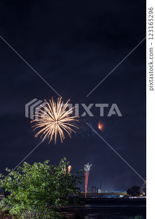多摩川煙火大會 關東 123165296