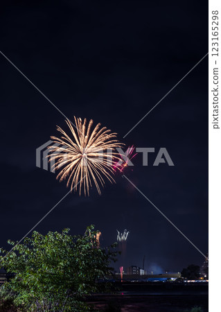 多摩川煙火大會 關東 123165298