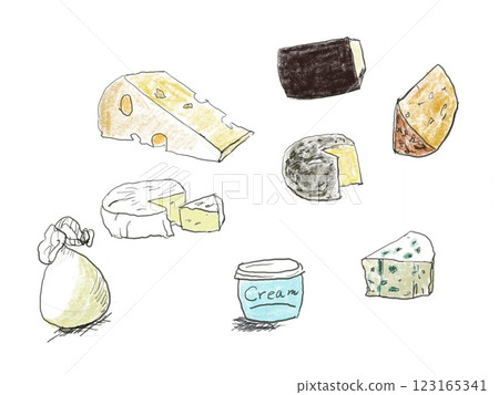 各種奶酪 123165341