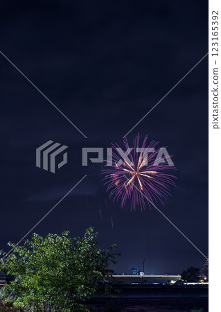 Tama River Fireworks Festival Kanto Tama River Fireworks Festival Kanto 123165392
