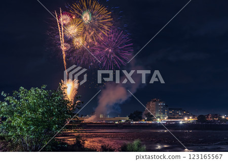 多摩川煙火大會 關東 123165567