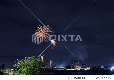 多摩川煙火大會 關東 多摩川煙火大會 關東 123165570