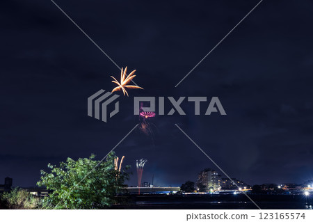 多摩川煙火大會 關東 123165574