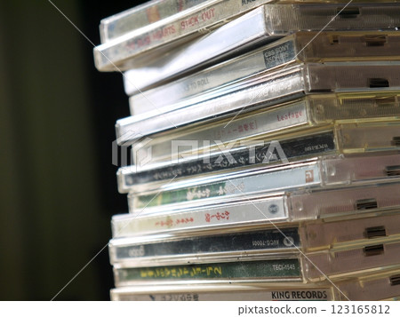Stacked CDs Stacked CDs 123165812
