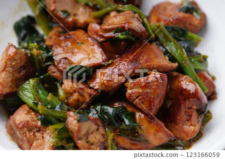 炒雞肝 123166059