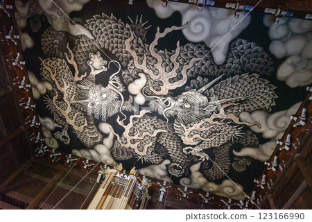 Kyoto Kenninji Ssangyong dragon map Kyoto Kenninji Ssangyong dragon map 123166990